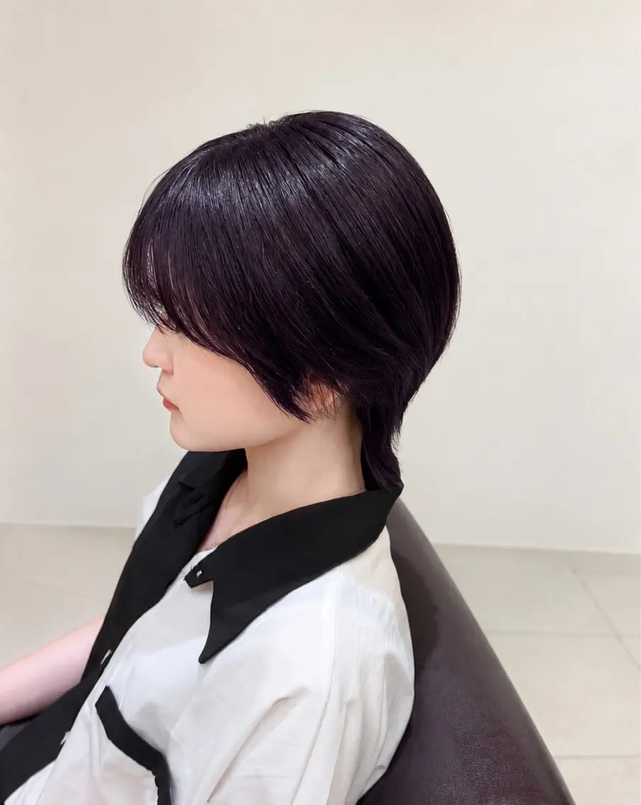 ショート カット 🎀小顔ショート/ miruki🪽のヘアスタイル
