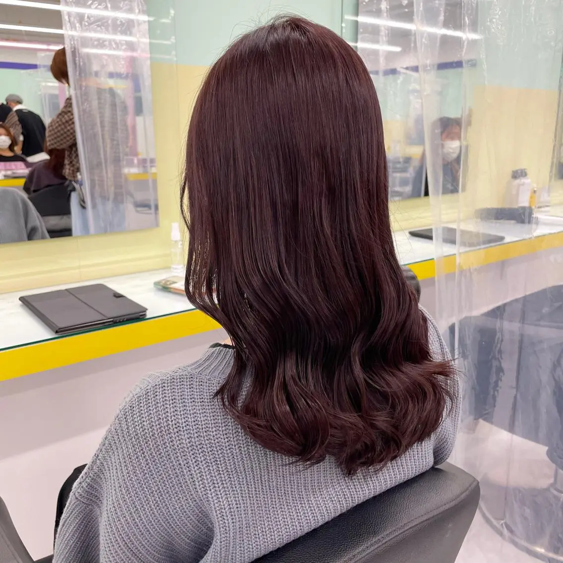 ロング カラー パーマ ヘアアレンジ メンズ カット ヘアカラー トリートメント ヘッドスパ ヘアセット 🪞モテ髪/トレンド 銀座DISCO🪞のヘアスタイル