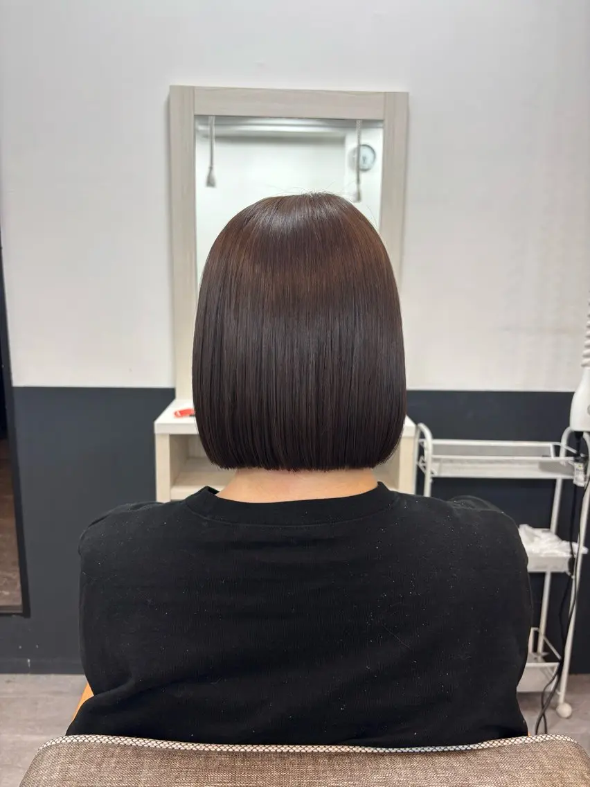 ショート カット パつっとボブ 🌸みおのヘアスタイル