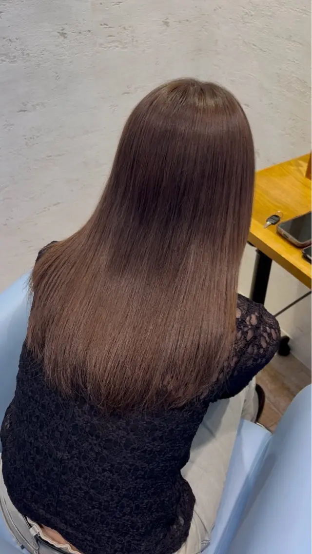 ロング 田中 千尋のヘアスタイル