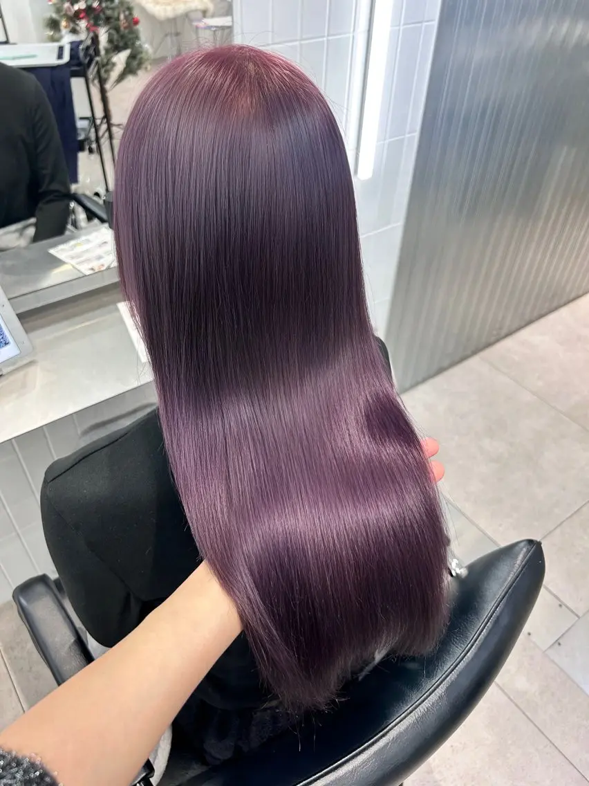 ロング カラー ヘアカラー sera 🎀ベージュのヘアスタイル