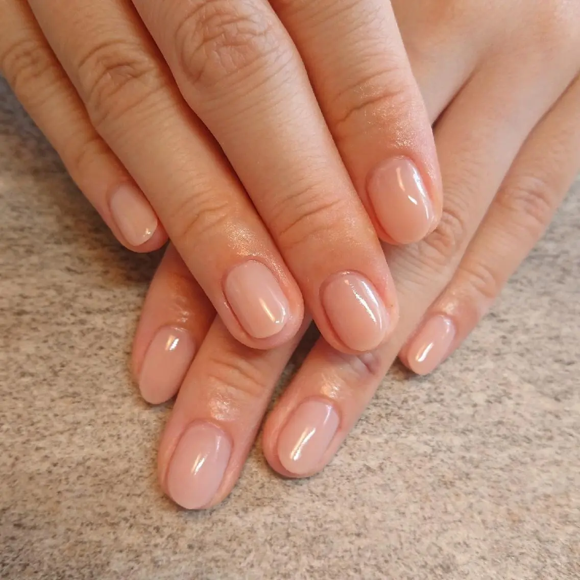 ネイル ワンカラーネイル ジェヌインネイル 河内のネイルデザイン