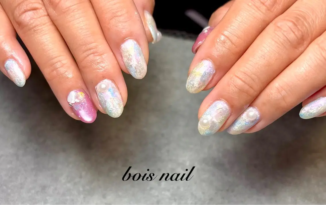ネイル アートネイル ハンドネイル bois nail ボワネイル北巽のネイルデザイン