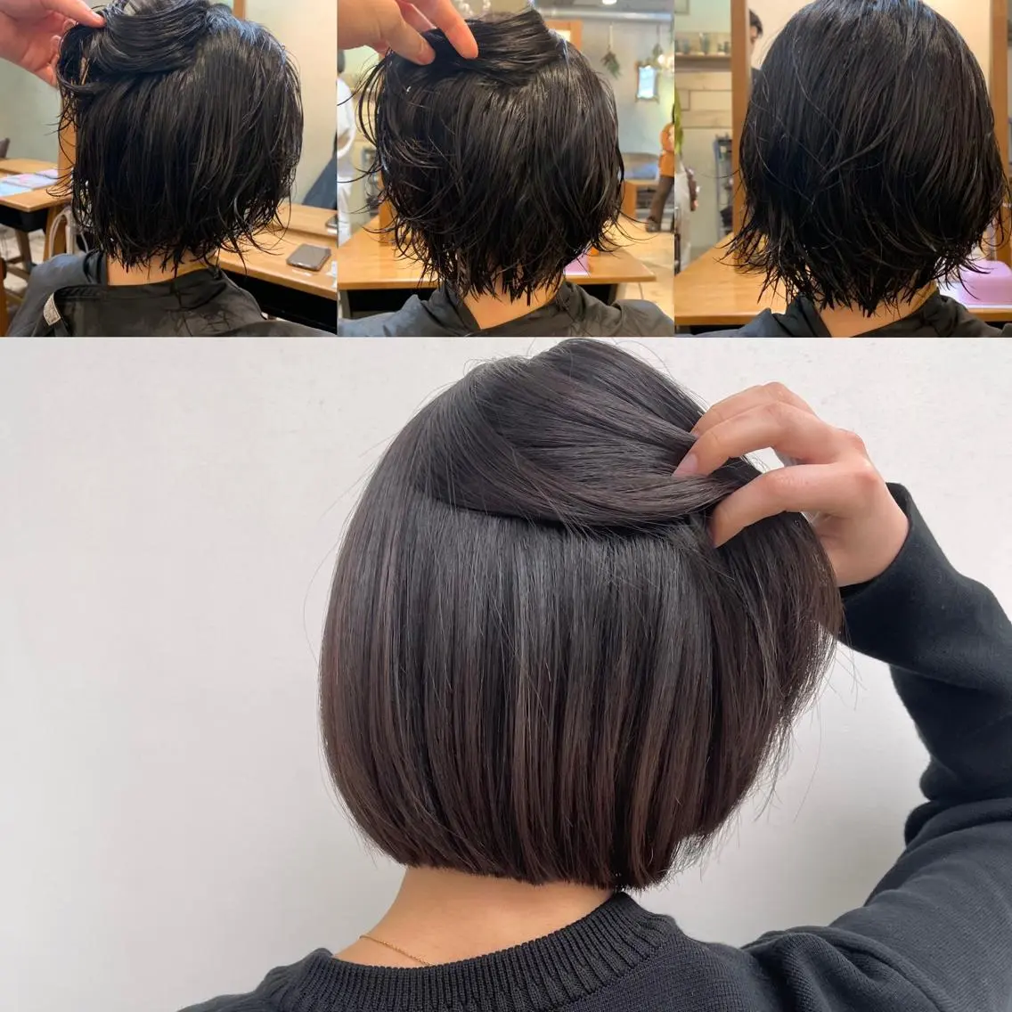 ショート パーマ カット 縮毛矯正 トリートメント ヘアセット 🌈インナーカラー ‘ショウマ’🌈のヘアスタイル