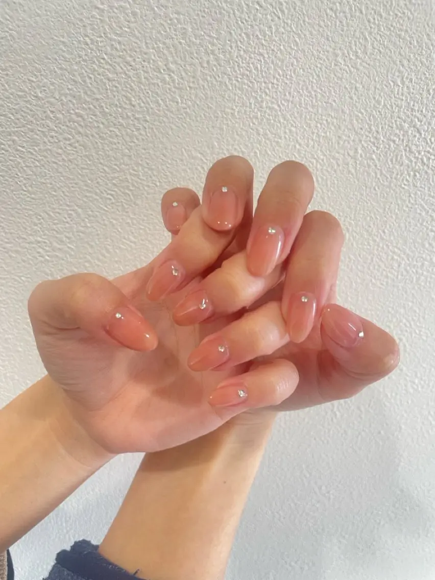 【ハンドジェル】ワンカラー💅オフケア込の写真