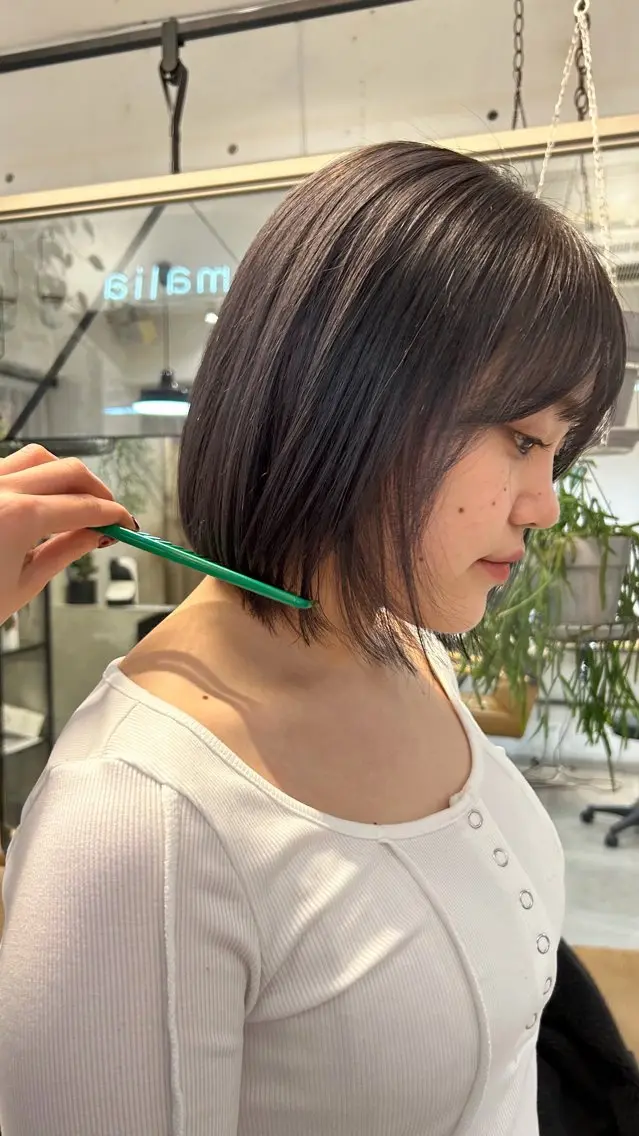 ショート カラー カット ヘアカラー トリートメント ❕マンツーマン施術❕ 🍊Moemiのヘアスタイル