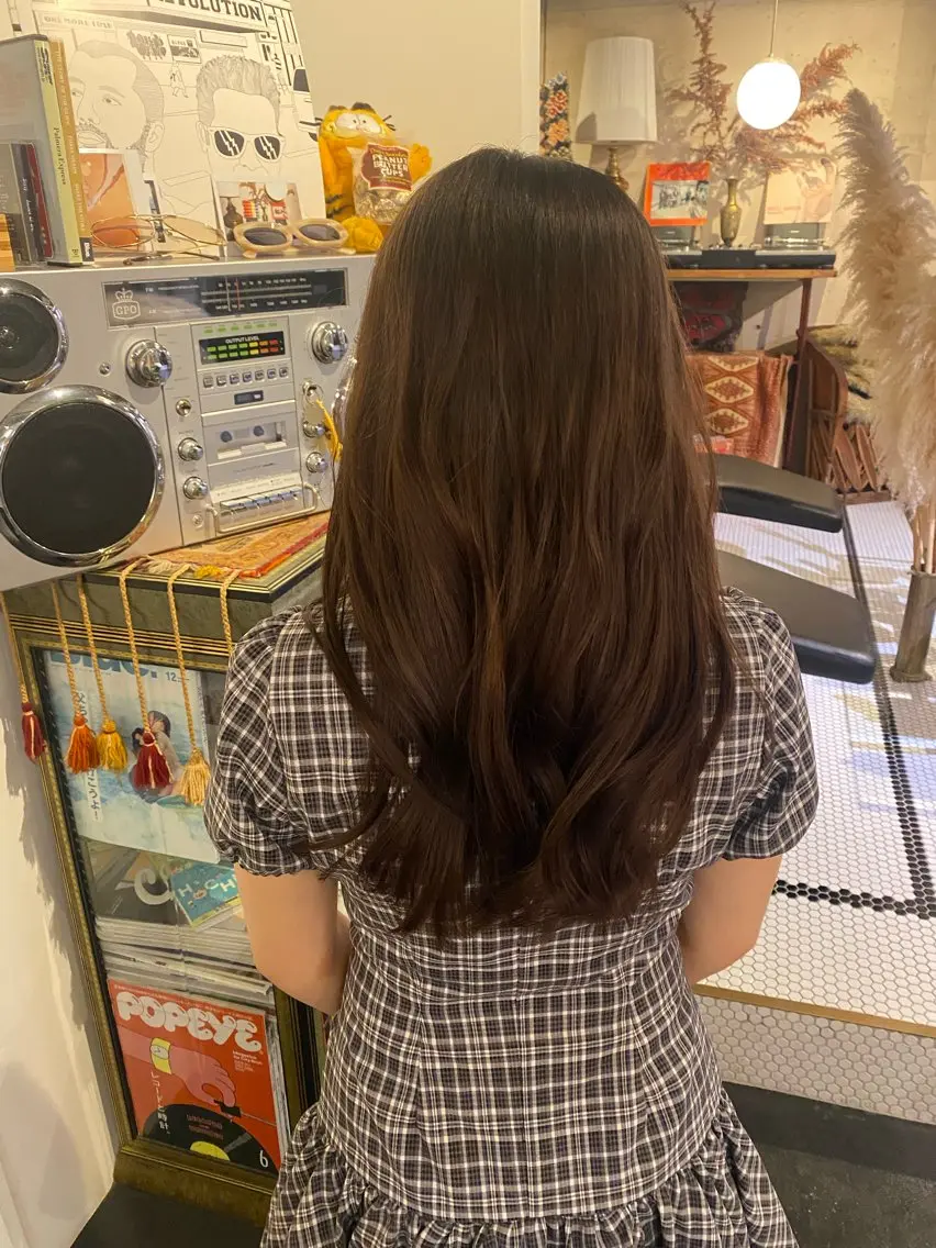 カラー ヘアカラー トリートメント SPUR シゲのヘアスタイル
