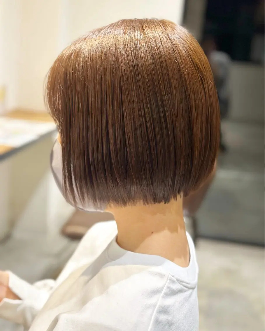 ショート カラー ボブ 水戸/似合わせカット /Rukaのヘアスタイル