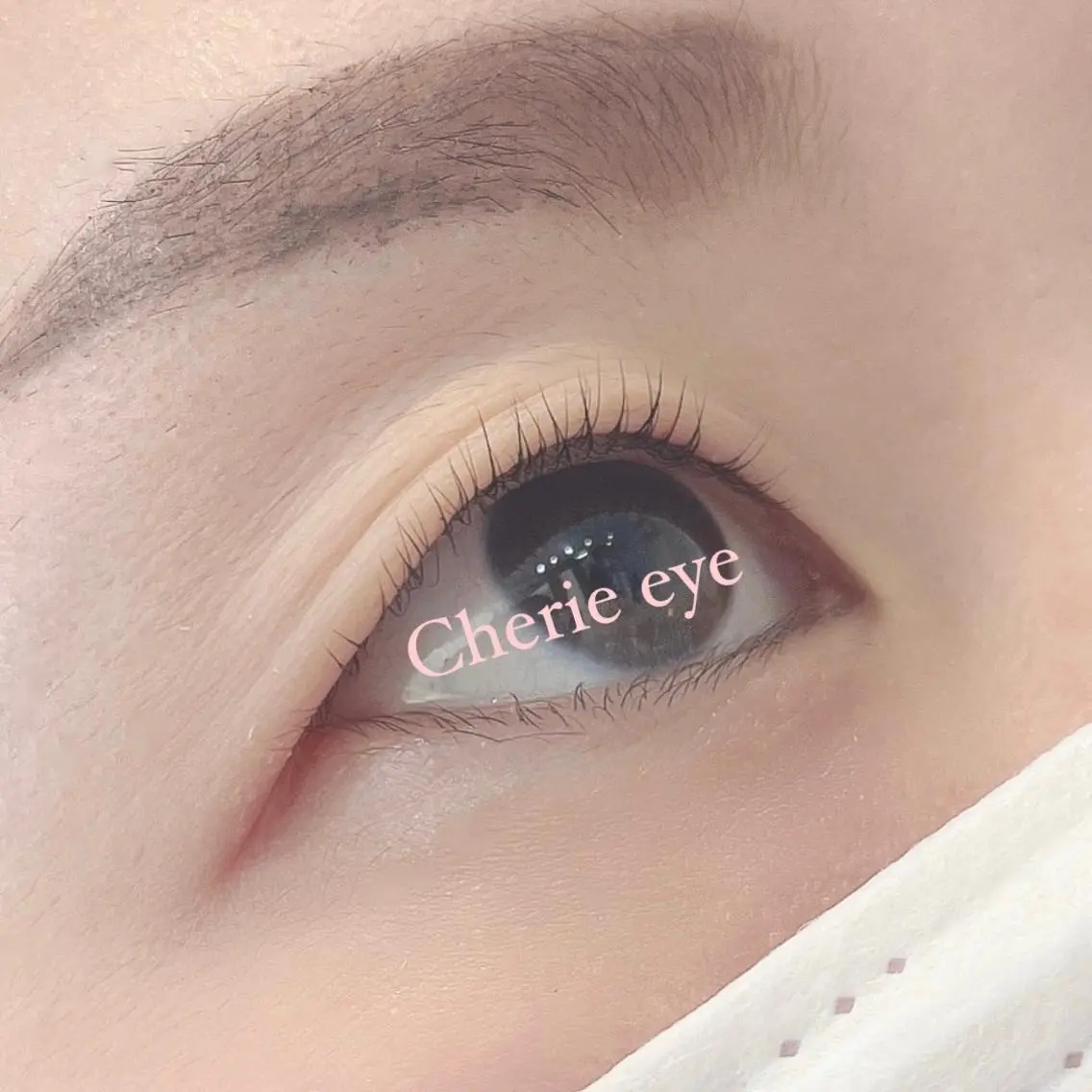 マツエク・マツパ パリジェンヌラッシュリフト 一重×まつ毛パーマ Cherie eye ，のマツエク・マツパデザイン