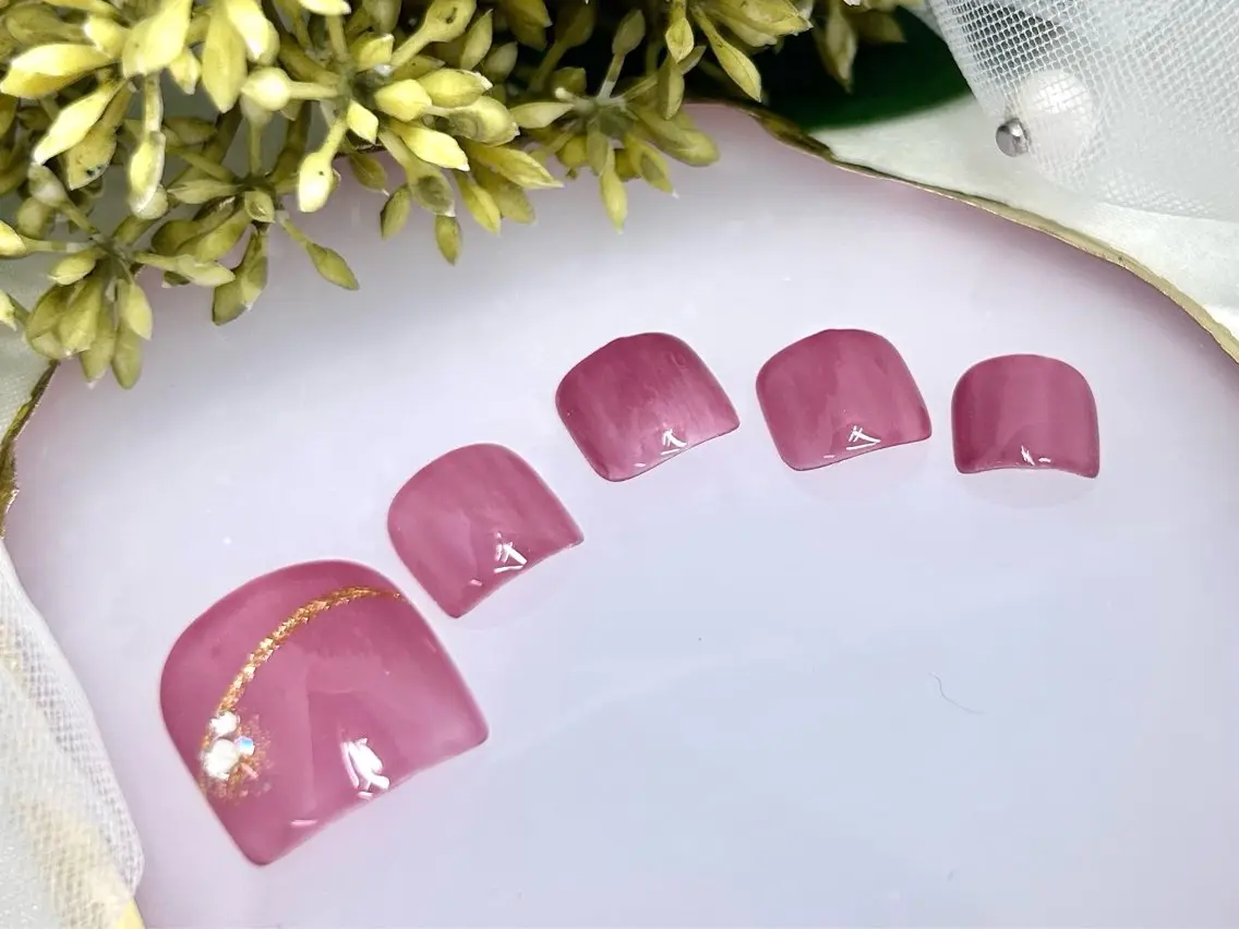 ネイル アートネイル フットネイル ジェルネイル ニュアンスネイル パラジェル Nail Neige🐈🌙のネイルデザイン