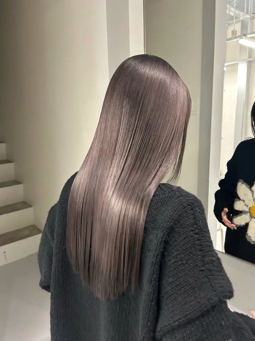 ケアカラー+ケラチントリートメントの写真