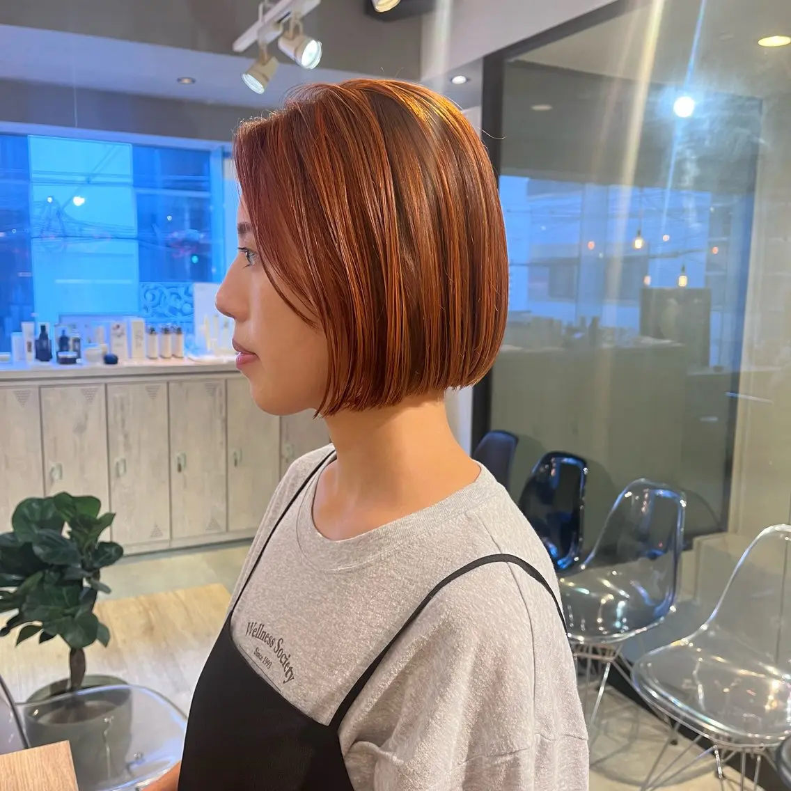ショート ボブ 山本 千尋のヘアスタイル