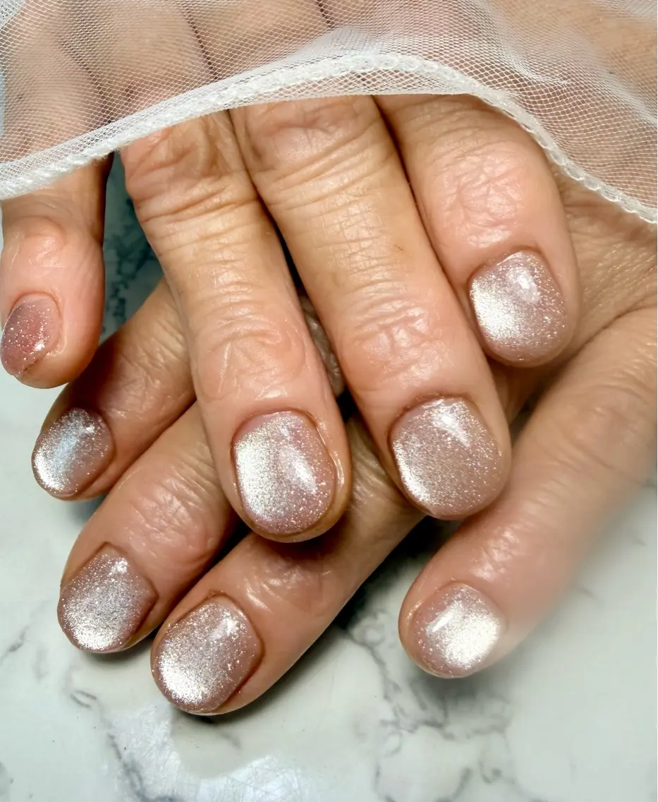 ネイル アートネイル チークネイル フラッシュネイル フラッシュマグ フレンチネイル Mai’s nailのネイルデザイン