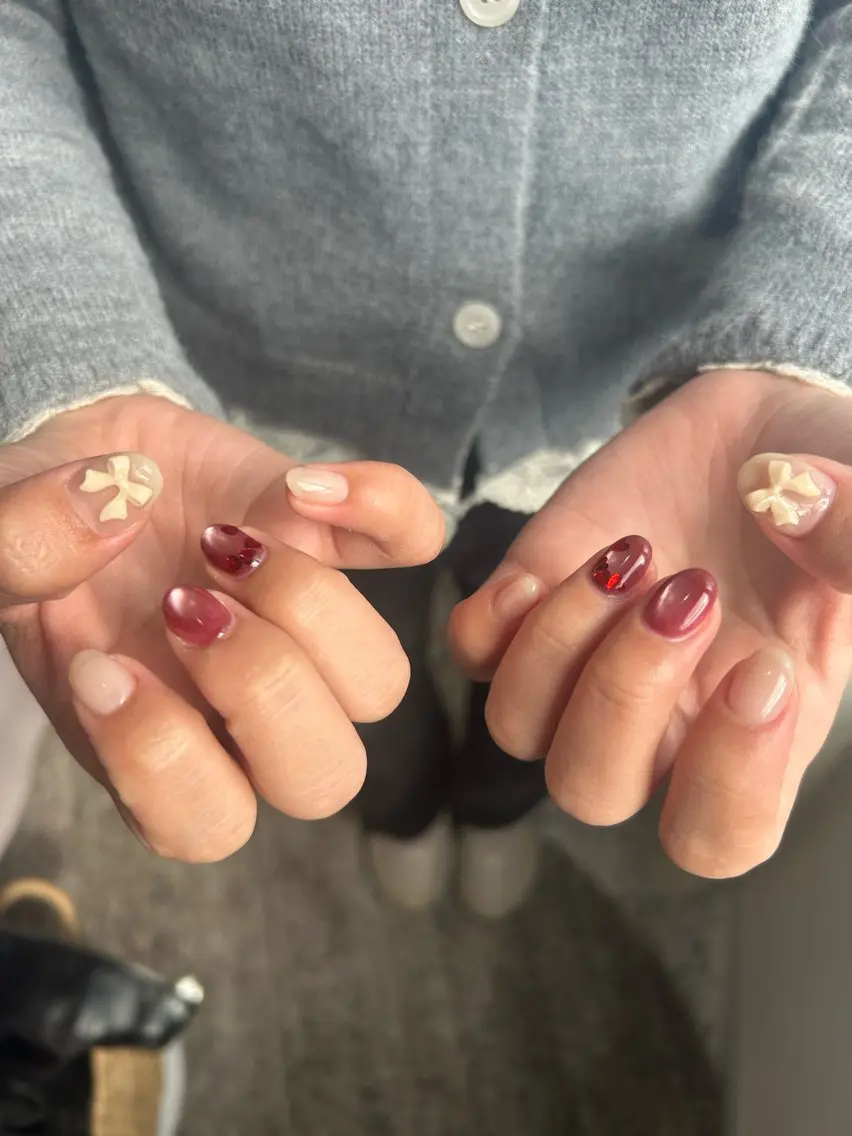 ネイル ハンドネイル 小松 千冬のネイルデザイン