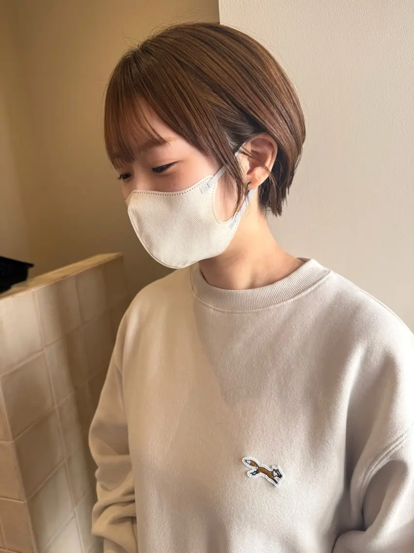 ショート 💛🤍U too e’s /店長🧸のヘアスタイル