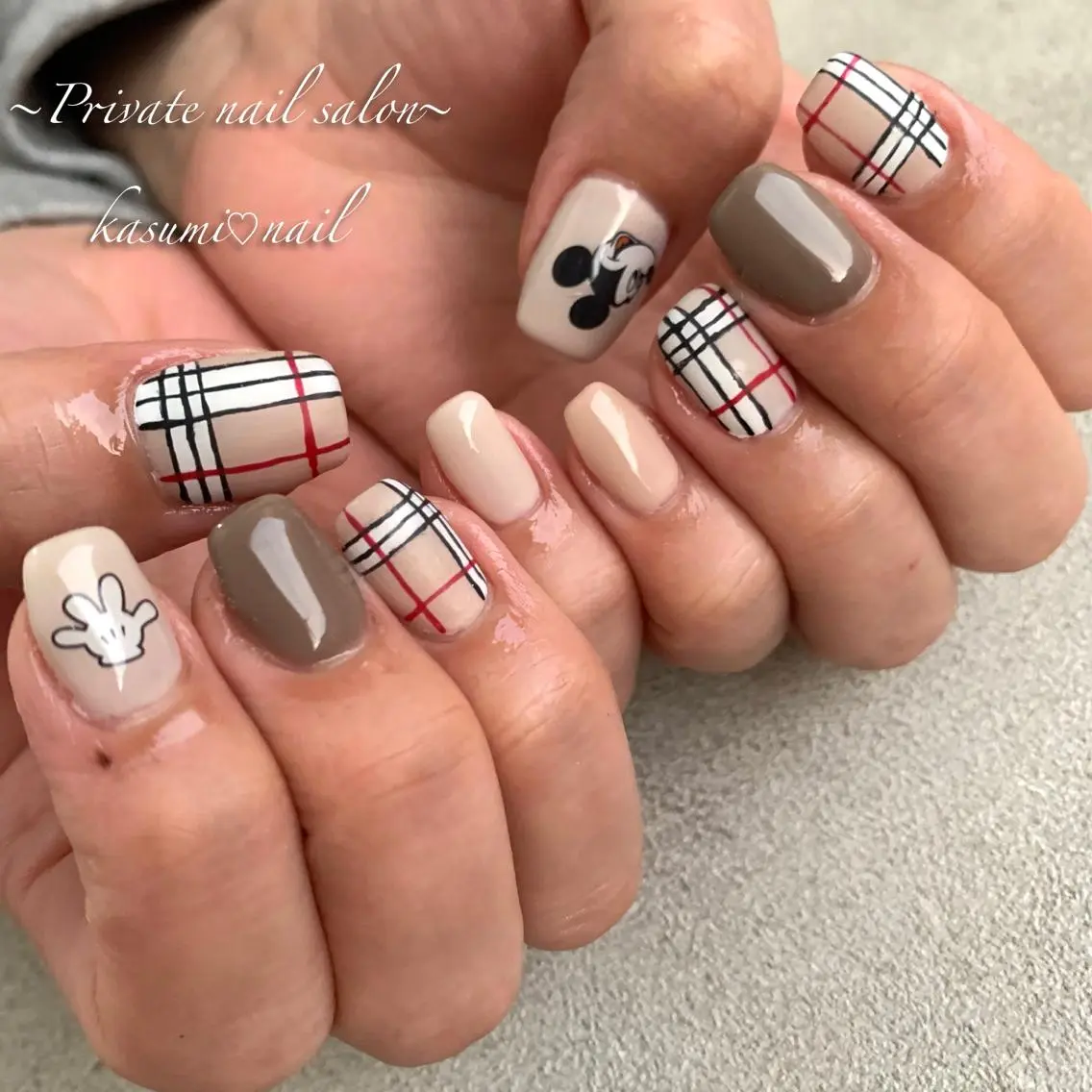 ネイル アートネイル ラメ(グリッター) マグネットネイル ミラーネイル ニュアンスネイル KASUMI♡ Nailのネイルデザイン