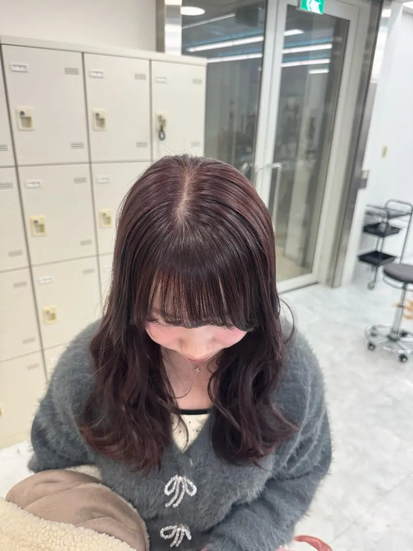 カラー noa🎀美髪縮毛/ 透明感カラーのヘアスタイル
