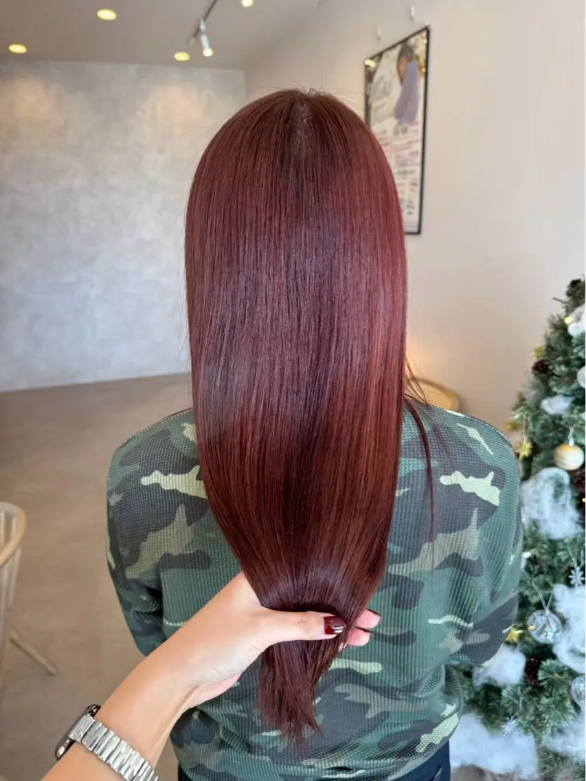 ロング 兼古 望羽のヘアスタイル