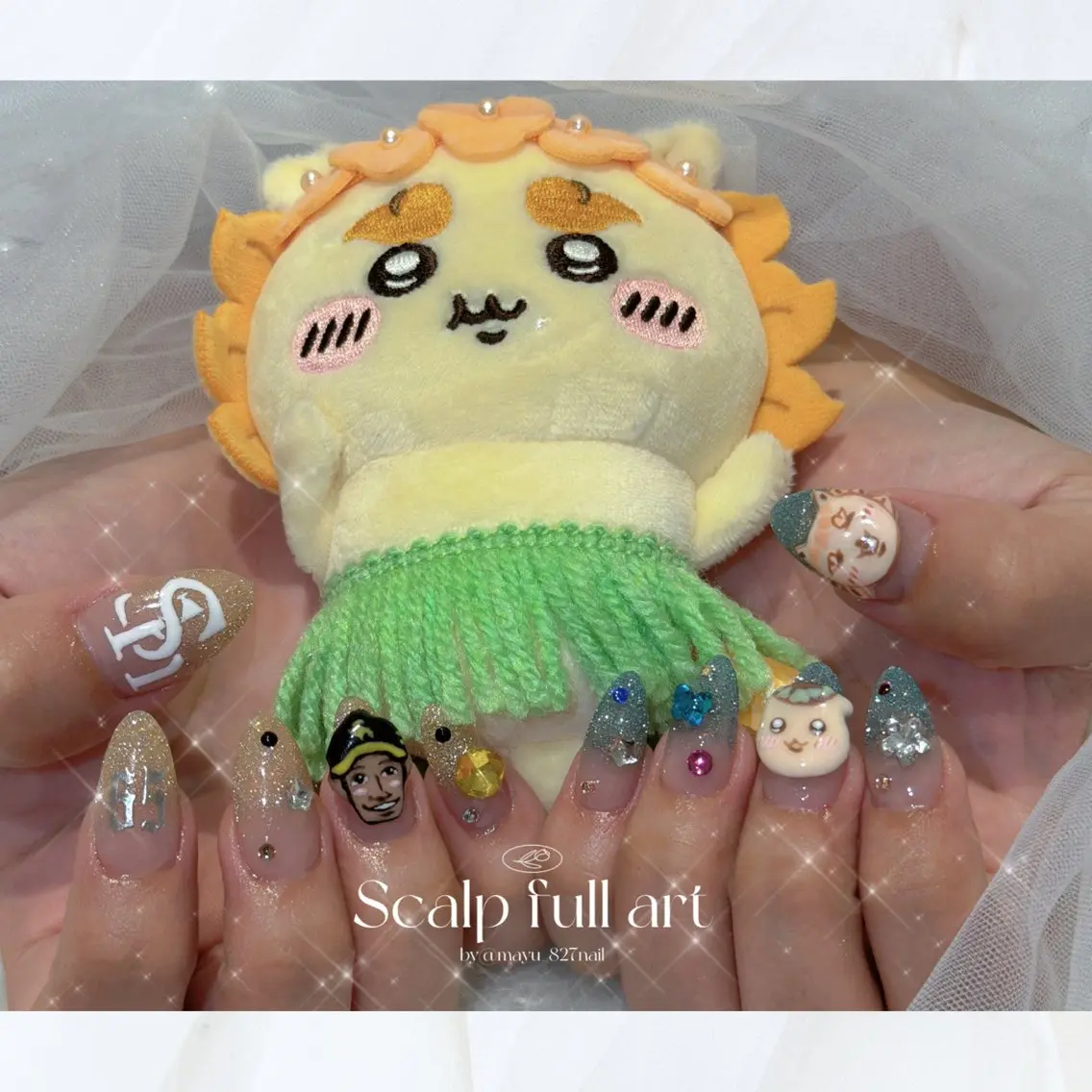 ネイル 長さ出し フラッシュネイル 韓国ネイル マグネットネイル ワンホンネイル ハンドネイル 827nail mayu🐈🐾のネイルデザイン