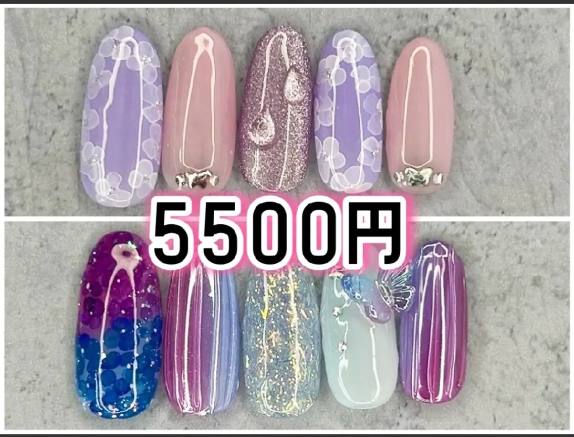 ネイル ハンドネイル Milana 川瀬のネイルデザイン