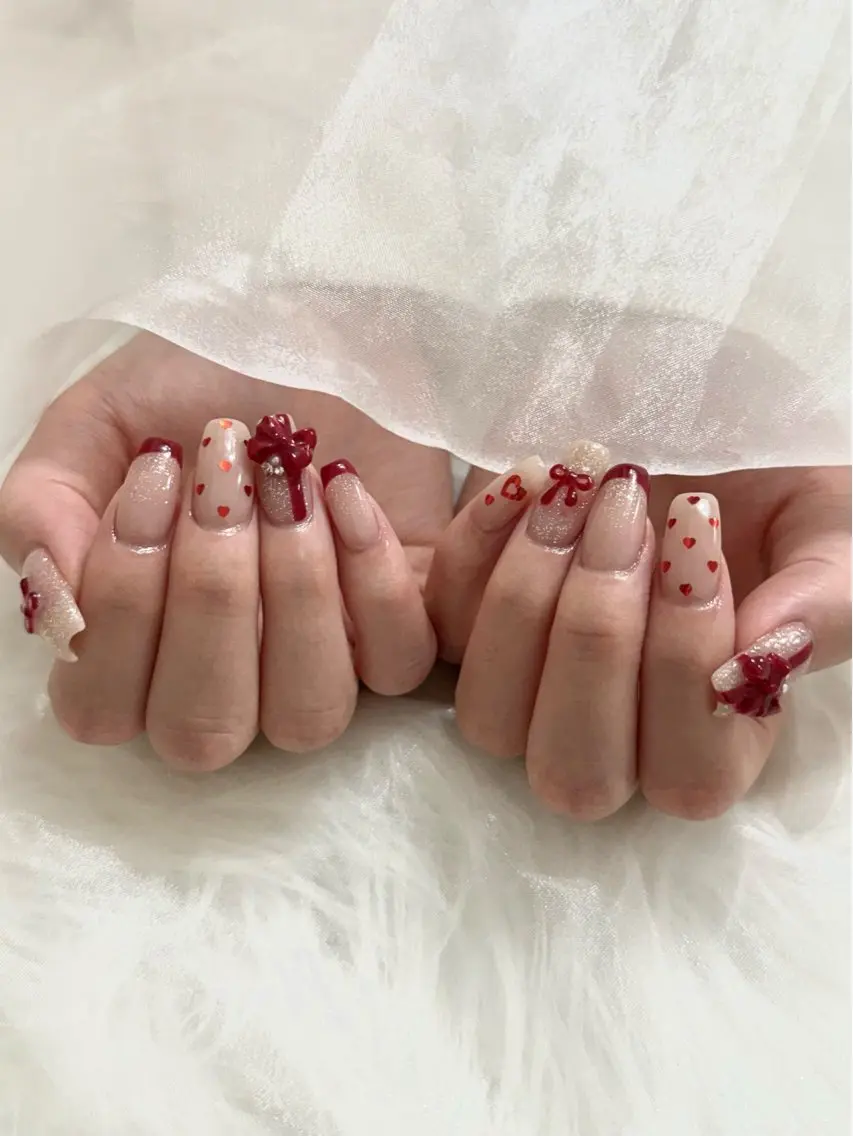 ネイル 持ち込み ハンドネイル Mirai☆Lily beautynailのネイルデザイン