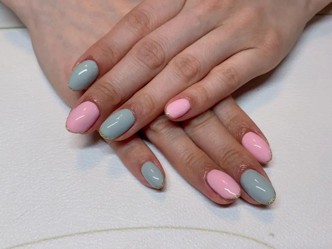 ネイル ラメ(グリッター) ハンドネイル エン Nail salonのネイルデザイン