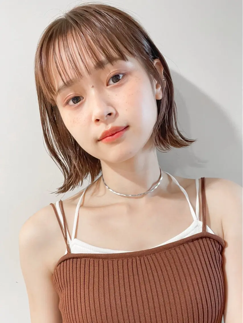【🌷当日限定クーポン🌷】カット+カラー+1step艶トリートメント🫧の写真