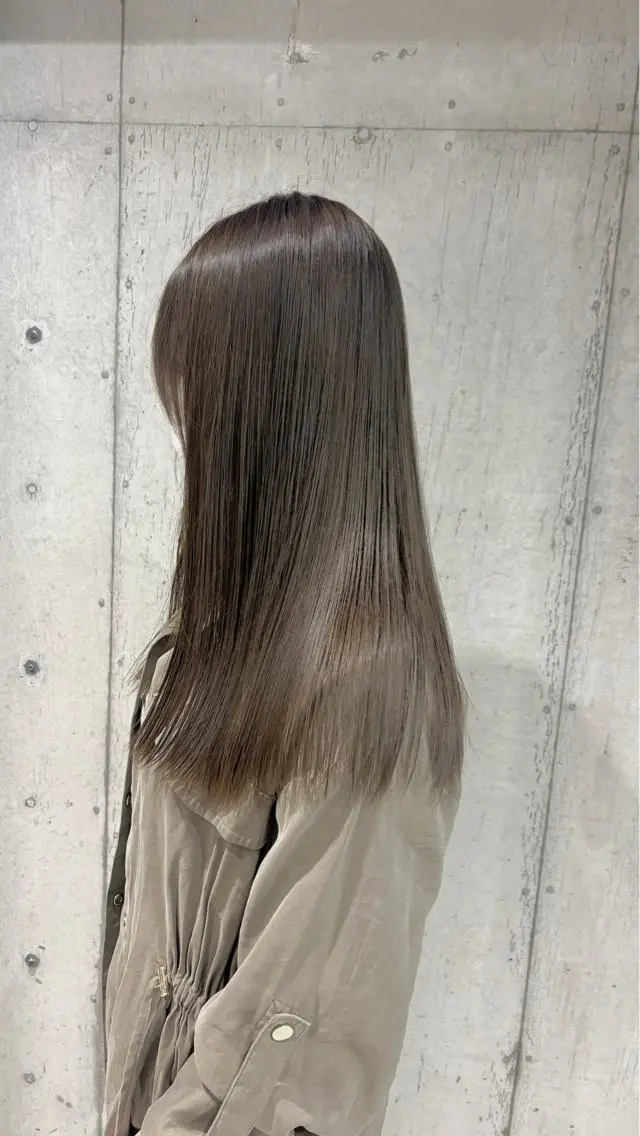 トレンドカラーをご提案👨🏻🎨【透明感カラー+トリートメント】の写真