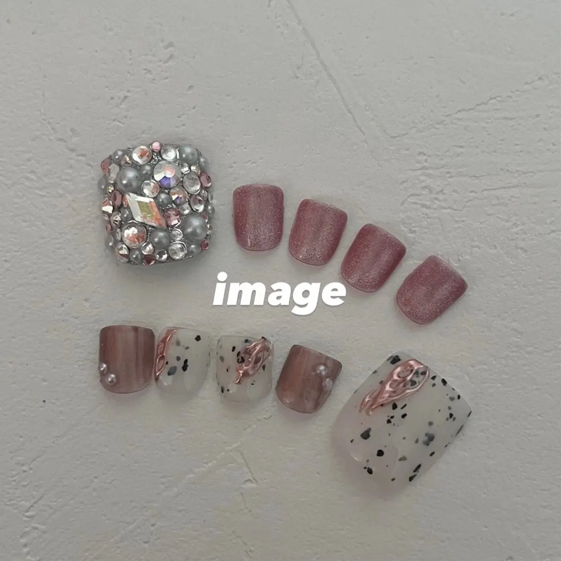 【ご新規】Jr.Nailist|Foot |オフあり🌼全体アートの写真