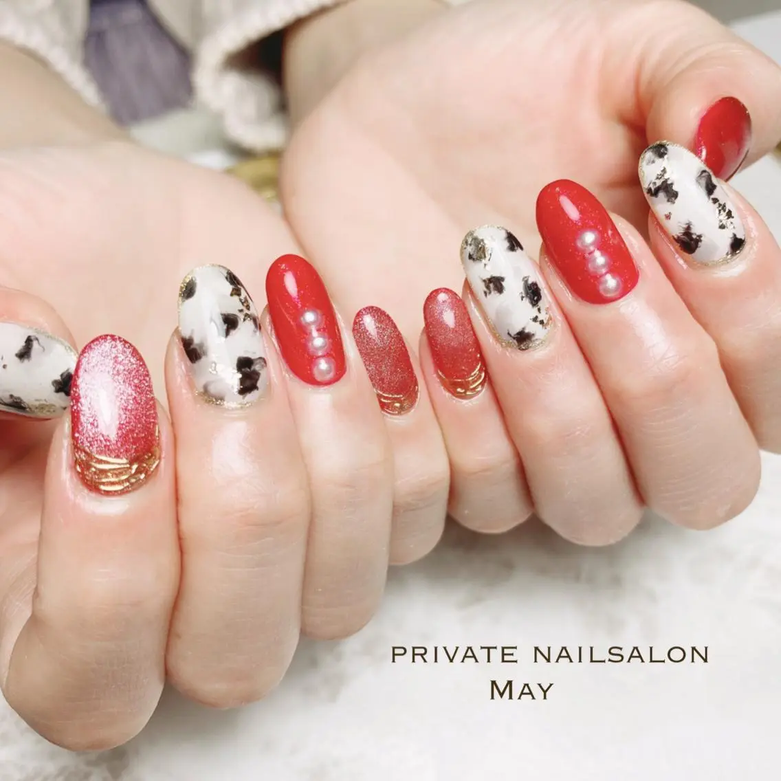ネイル ハンドネイル nailsalon mayのネイルデザイン