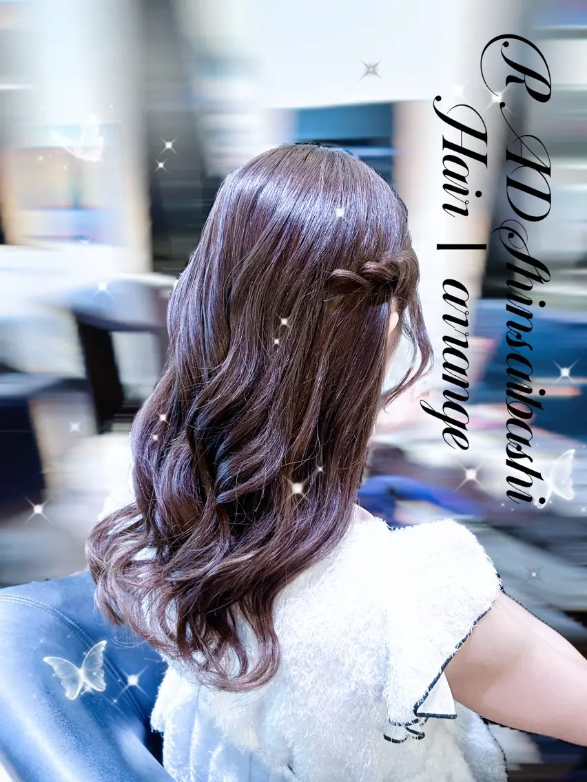 ヘアアレンジ RAD心斎橋 .†⋆RICOのマツエク・マツパデザイン