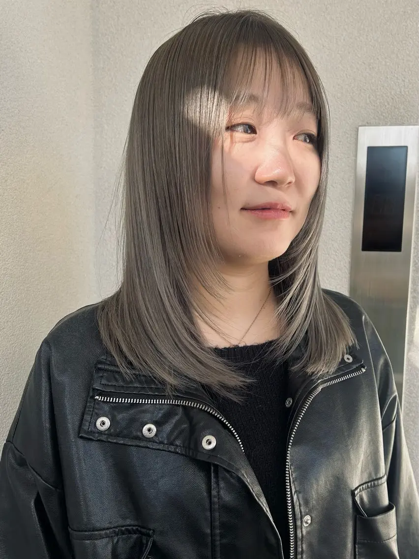 ミディアム カラー ゴトウ ケンタのヘアスタイル