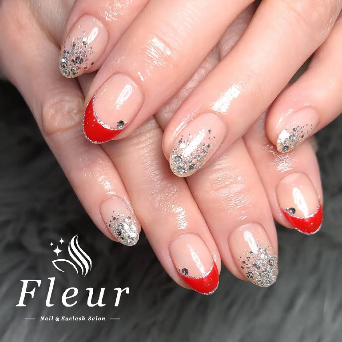 ネイル ハンドネイル ☆Fleur☆ 西梅田のネイルデザイン