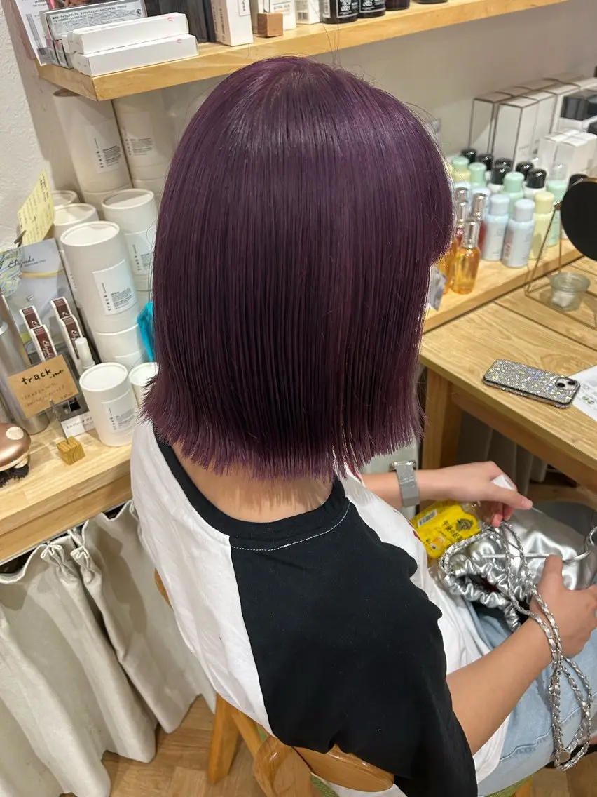 ショート カラー ヘアカラー merc.🕊大西‎ 香瑚のヘアスタイル