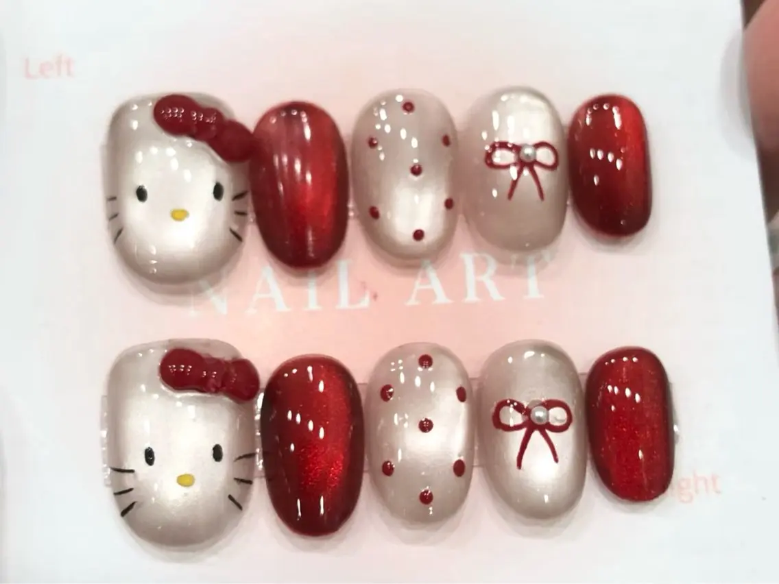 【初回自爪オフ無料】練習モデル限定価格kittyデザインの写真