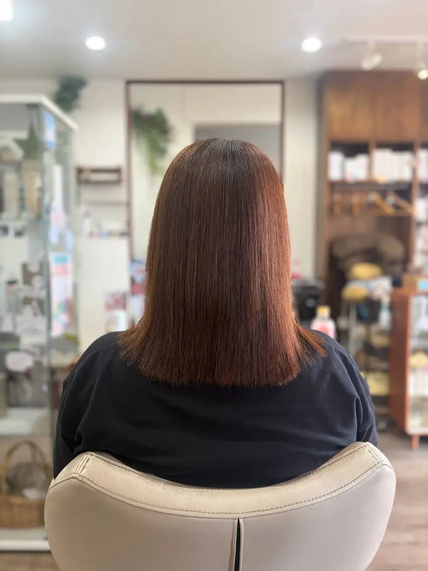 カラー 竹澤 凜華のヘアスタイル