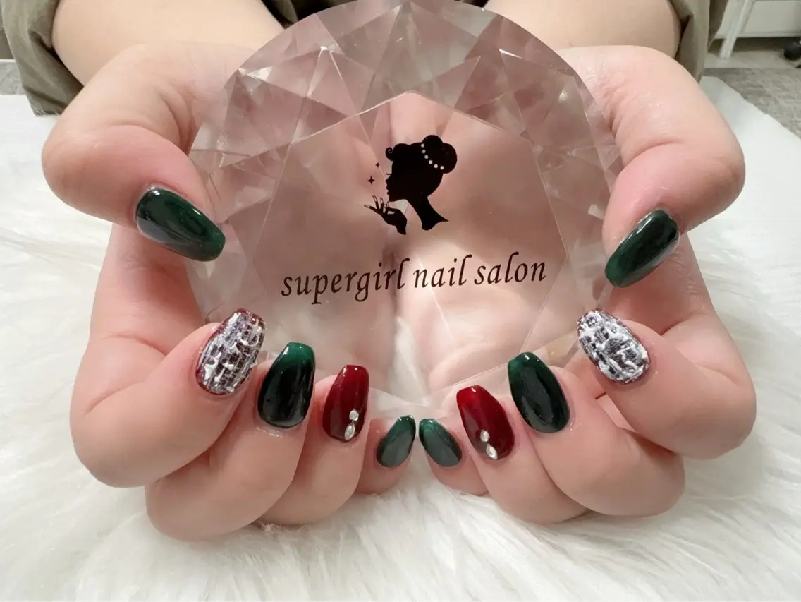 ネイル ハンドネイル ハンドケア supergirl ネイル専門サロンのネイルデザイン