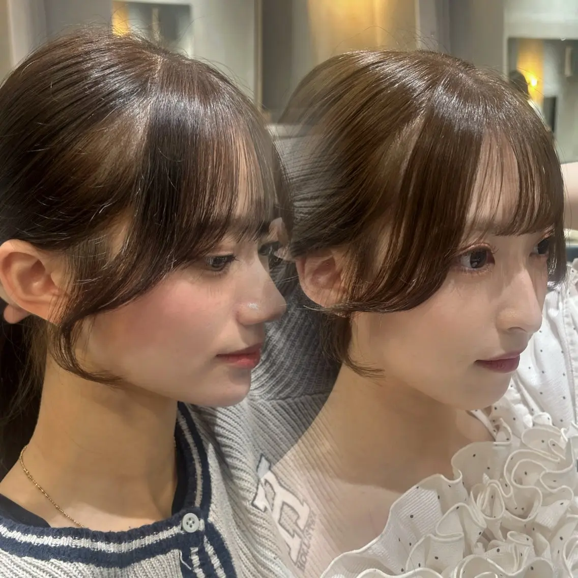 カラー カット ヘアカラー トリートメント 透明感×韓国ヘア 🇰🇷きららのヘアスタイル