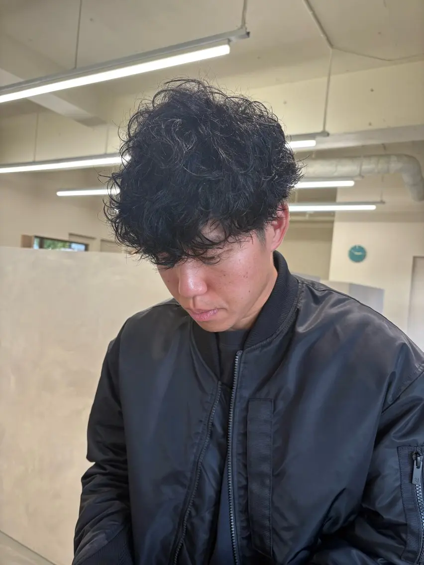 【ご新規様、平日限定】メンズカット+眉カット+マーブスパ（10分）の写真