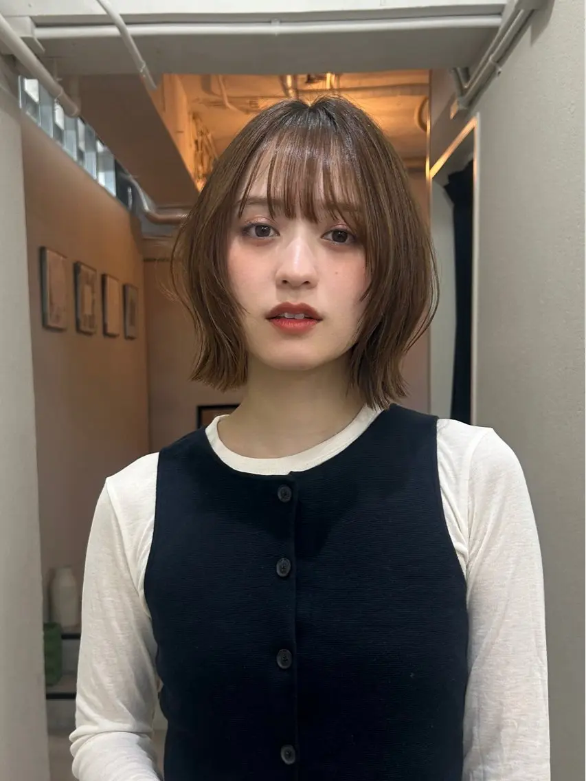 ショート カラー 透明感カラー/ chisaのヘアスタイル