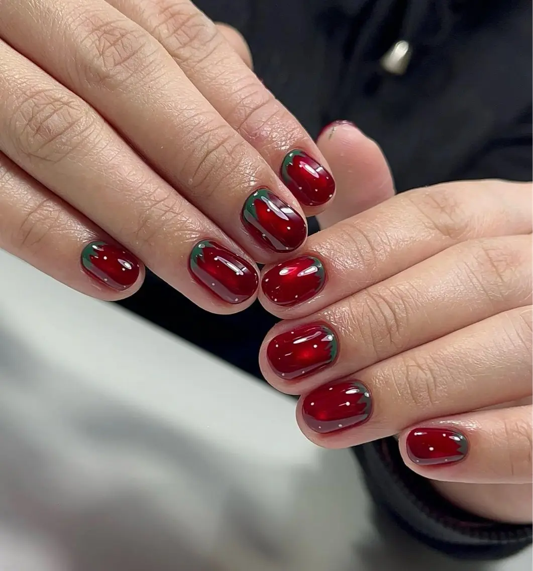 ネイル アートネイル チークネイル 氷ネイル・うるうるネイル 韓国ネイル マグネットネイル ハンドネイル NAILS168 新大久保店のネイルデザイン