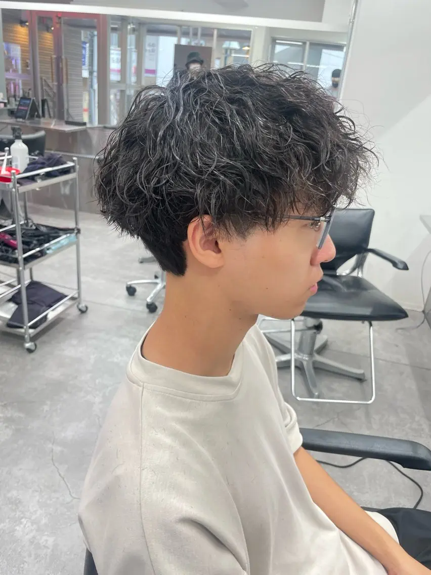 パーマ メンズ カット パーマ 町田エリアＮｏ．１/ パーマ特化/太田京希のヘアスタイル