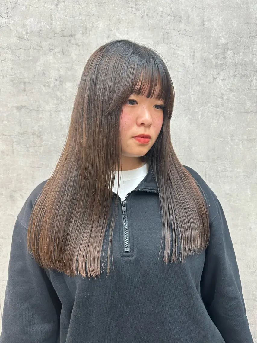 ロング ロング SITY.レイヤー ボブ/透明感カラーのヘアスタイル