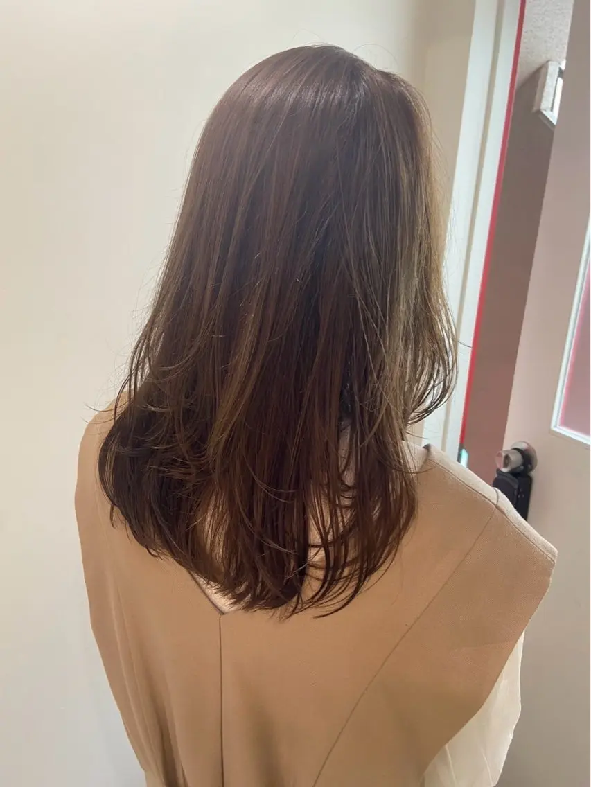 ロング 🌱大森柚紀🐇 うる艶髪🫧のヘアスタイル