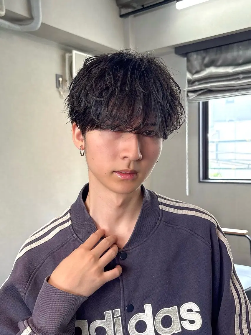【🍀✌️ヘアセット講座🍀✌️】メンズカット＋シャンプー＋眉カット＋アイロンヘアセットの写真