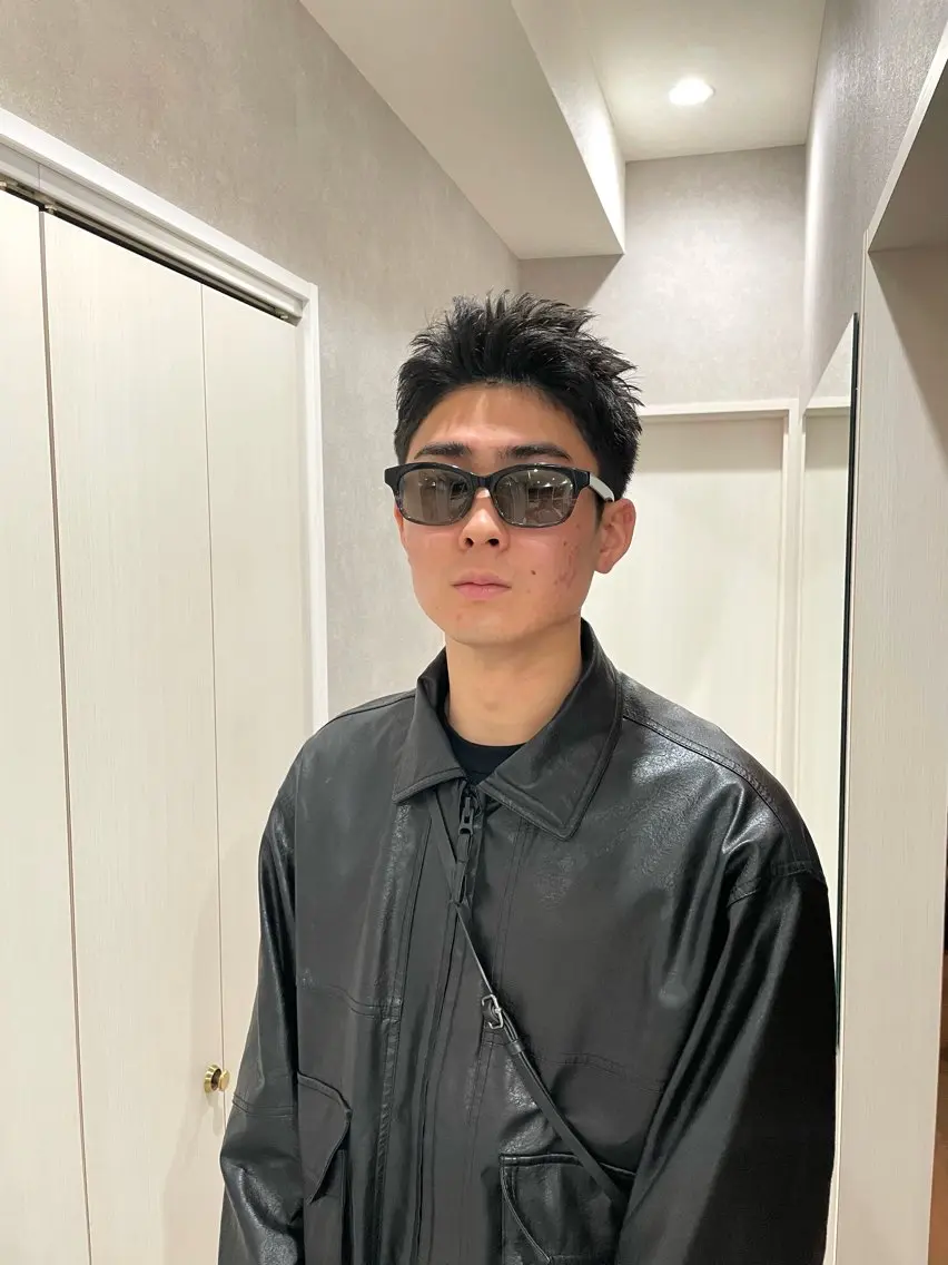 ショート カラー メンズ スパイキーショート 刈り上げ メンズベリーショート ベリーショート アッシュ 【東北メンズヘア1 位受賞🥇】本間祐太のヘアスタイル