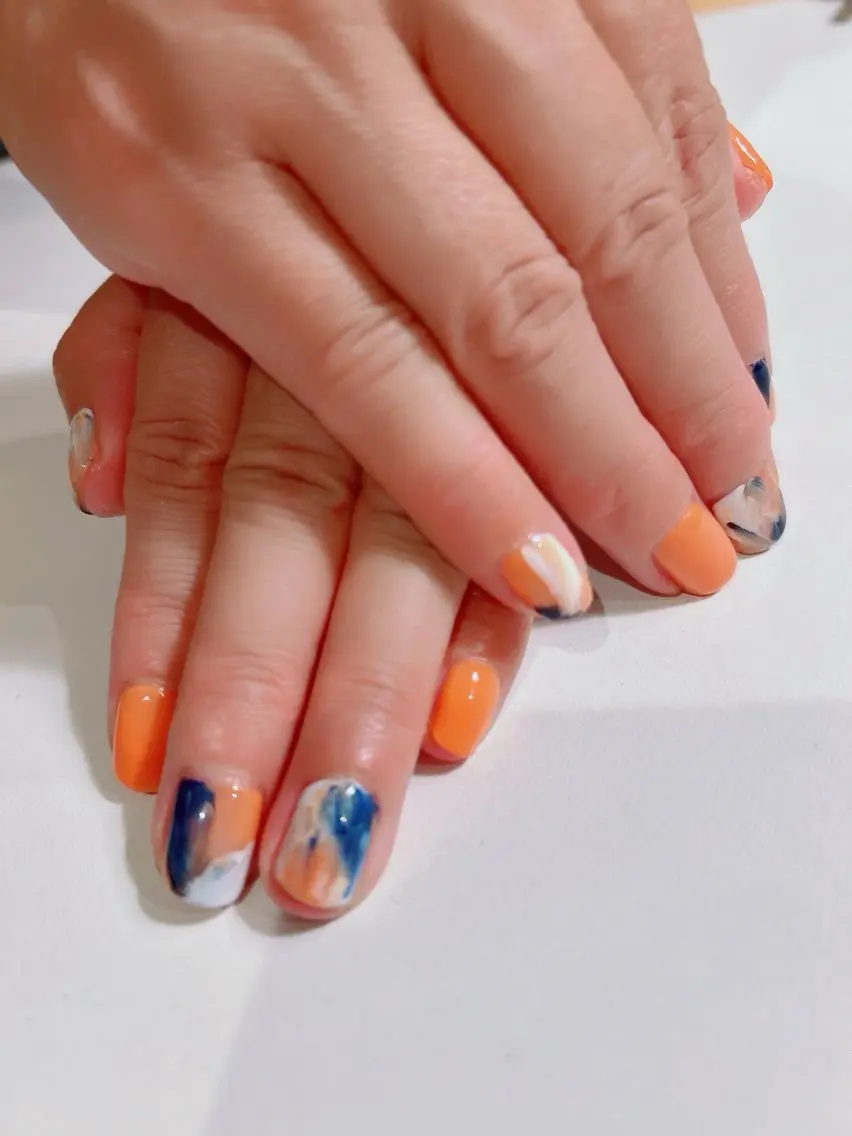 ネイル ニュアンスネイル ハンドネイル aneughan nailのネイルデザイン