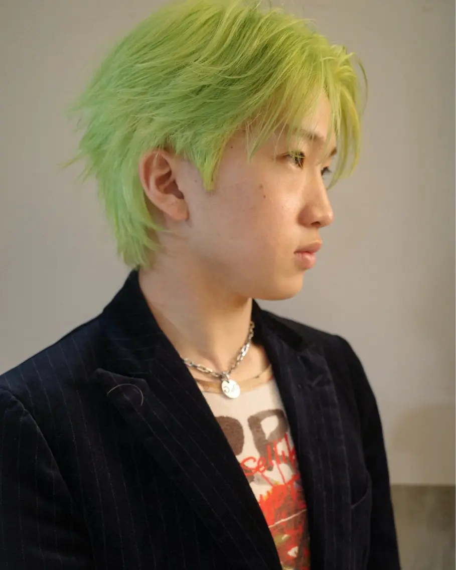 カラー メンズ カット ヘアカラー キタダ ヒロキのヘアスタイル