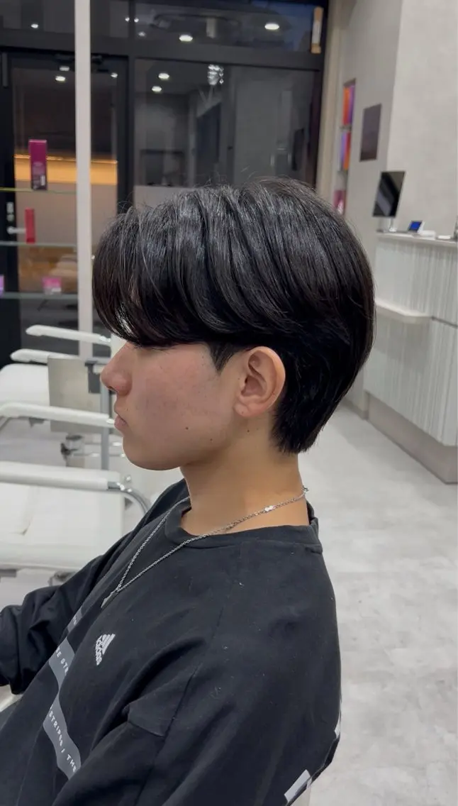 メンズ カット 縮毛矯正 毛流れ/メンズパーマ kanata/溝の口のヘアスタイル