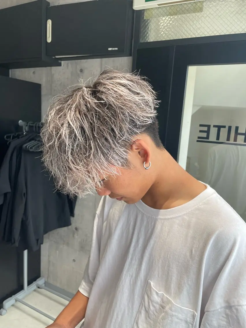 似合わせメンズカット✂︎+選べるパーマ(ツイスパ、波巻き、スパイラル等特殊パーマ別途料金)+トリートメントの写真